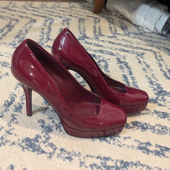 Burgundy Gucci Pumps Size 37 - excellent condition - Picture 1 of 7